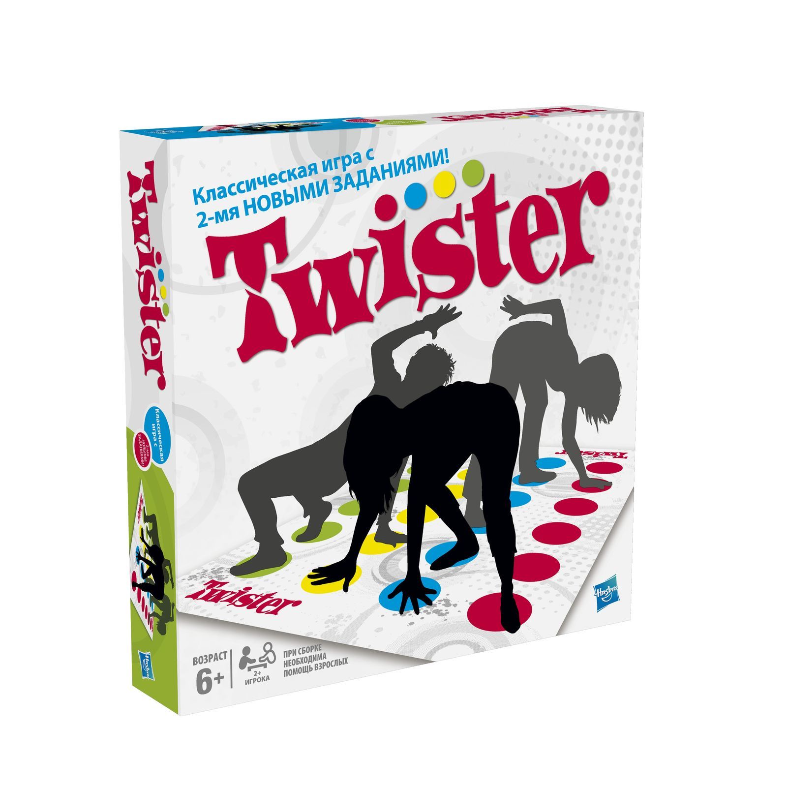 Игра Hasbro Games Twister 98831E76 купить по цене 499 ₽ в интернет-магазине  Детский мир