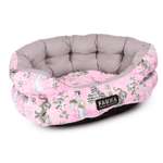 Лежак для животных FAUNA Tokyo Pink мягкий FIDB-8010