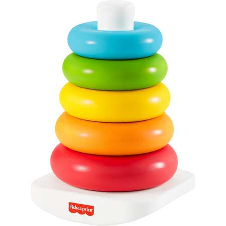 Игрушка Fisher Price пирамидка Складывай и толкай