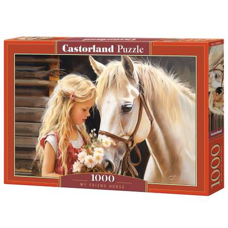 Пазл 1000 деталей Castorland Мой друг лошадь