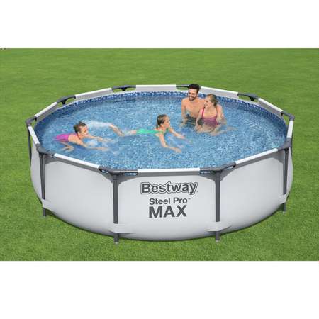 Бассейн каркасный BESTWAY 305 см на 76 см Steel Pro Max Frame Pool 4678 л