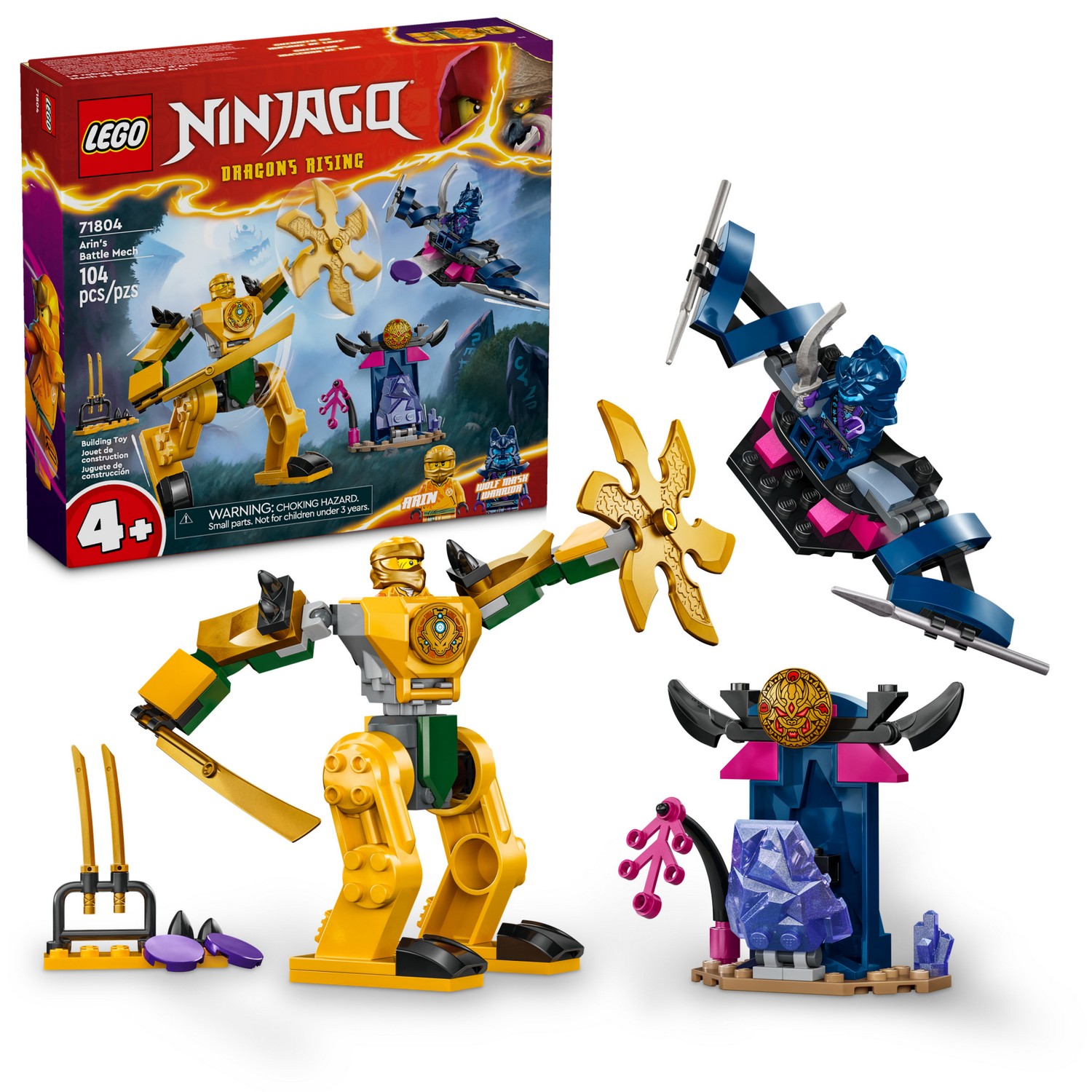 LEGO Ninjago Конструктор Боевой робот Арина