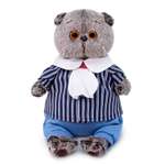 Мягкая игрушка BUDI BASA Кот Басик в морском костюме 30 см BB017
