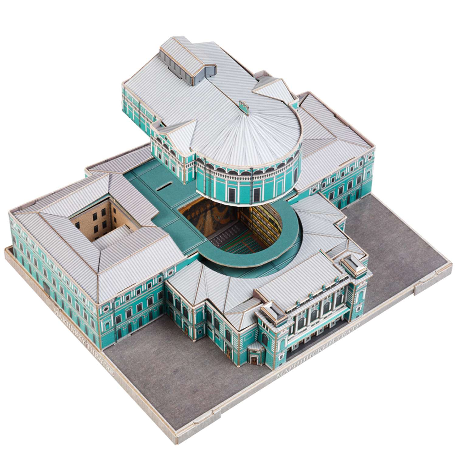 Сборная модель Умная бумага Города в миниатюре Мариинский театр 535 535 - фото 3