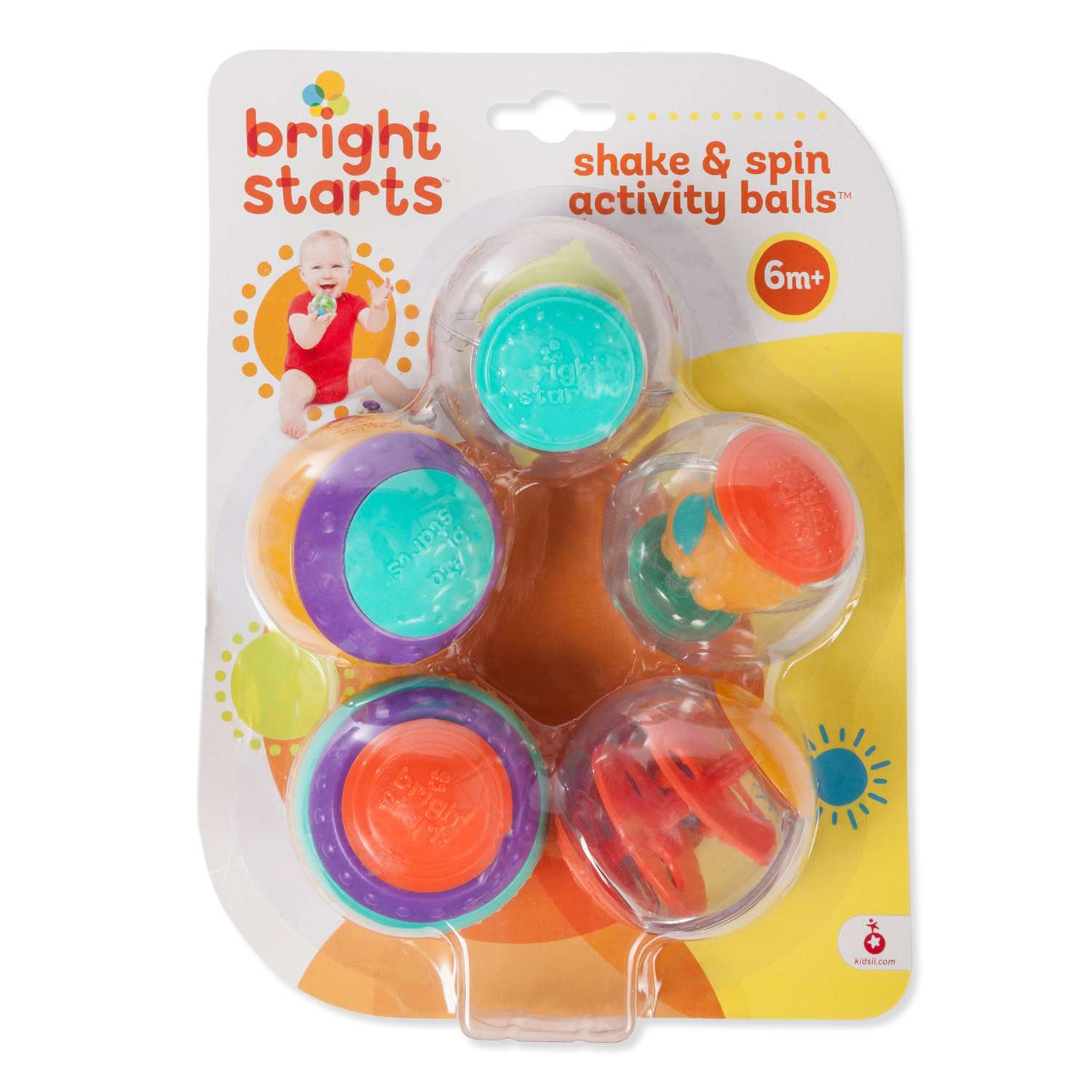 Развивающая игрушка Bright Starts Забавные шарики - фото 3