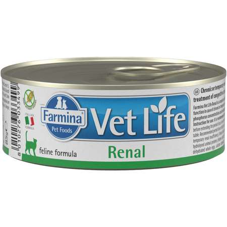 Корм для кошек Farmina Vet Life ренал 85г