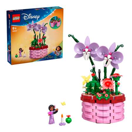 Конструктор детский LEGO Princess Цветочный горшок Изабеллы 43237