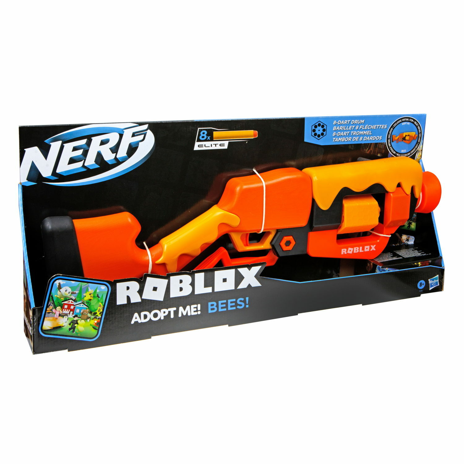 Бластер Hasbro Nerf Roblox Adopt MeBees купить по цене 7999 ₽ в  интернет-магазине Детский мир