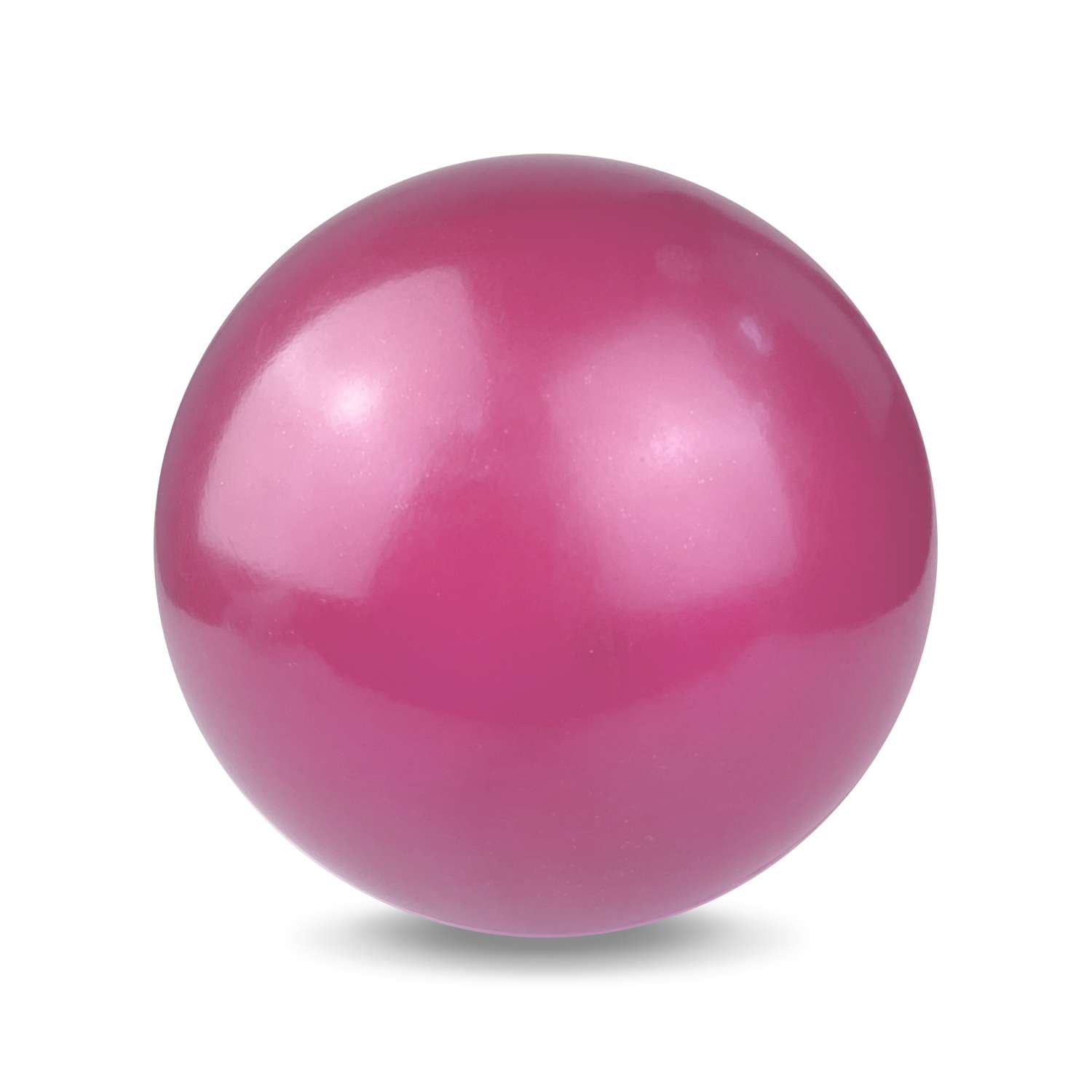 Мяч ПОЙМАЙ диаметр 200мм Радуга розовый - фото 1
