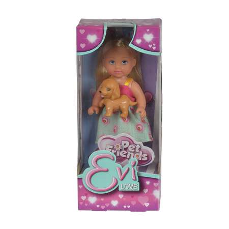 Кукла Evi Еви с зверюшкой 12 см в ассортименте