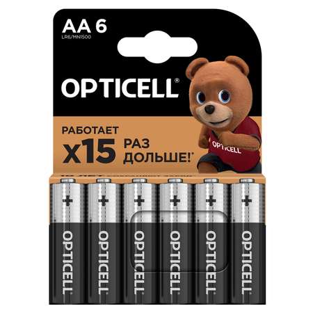 Батарейки OPTICELL Basic AA 6шт