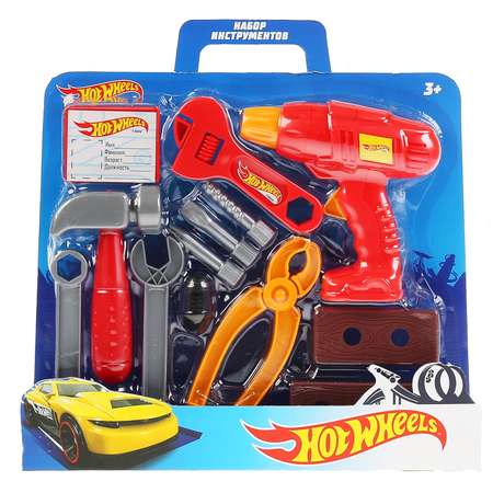 Набор инструментов Играем вместе Hot Wheels шуруповерт 297172