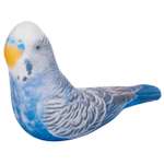Игрушка мягконабивная Tallula Попугай волнистый голубой 30 см