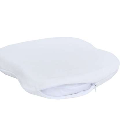 Подушка Amarobaby Memory Foam Newborn 23.5х21.5х3.3 см белый