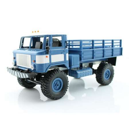 Радиоуправляемая машина WPL Газ 66 грузовая 1:16 RTR 2.4G Blue