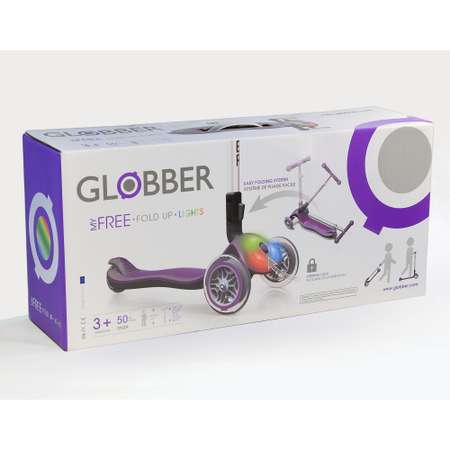 Самокат Globber Elite F Фиолетовый