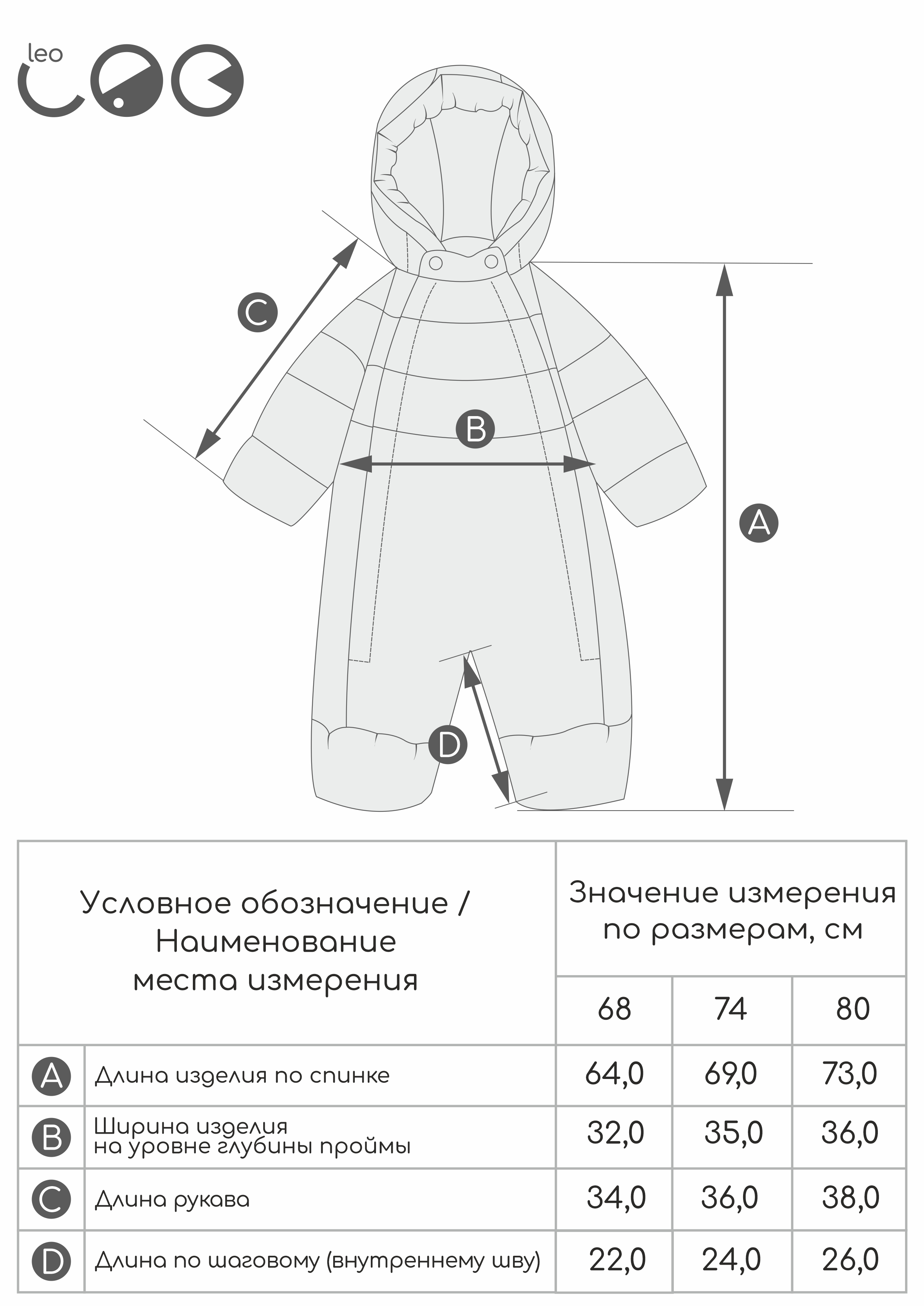 Комбинезон LEO 5002В_синий/бирюзовый - фото 4