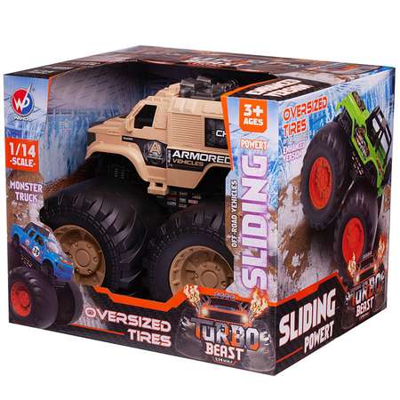 Внедорожник Junfa Jeep 1:14 бежевый