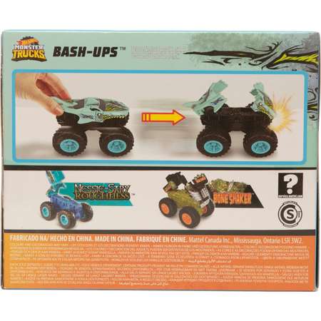 Машина Hot Wheels Monster Trucks Бэш Апс Зомби Шарк GDR85