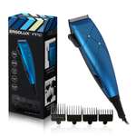 Машинка для стрижки волос Ergolux 15Вт 220-240В черный с синим ELX-HC05-C45