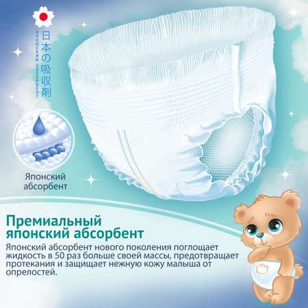 Подгузники-трусики Pokky Pam XXL 28шт