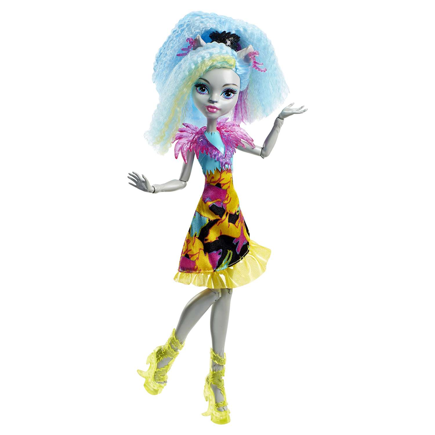 Кукла Monster High Неоновые монстряшки в ассортименте DVH65 - фото 3