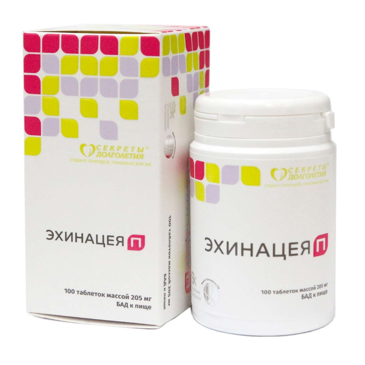 Витаминный комплекс Парафарм Эхинацея П. 2 упаковки по 100 таблеток - фото 2