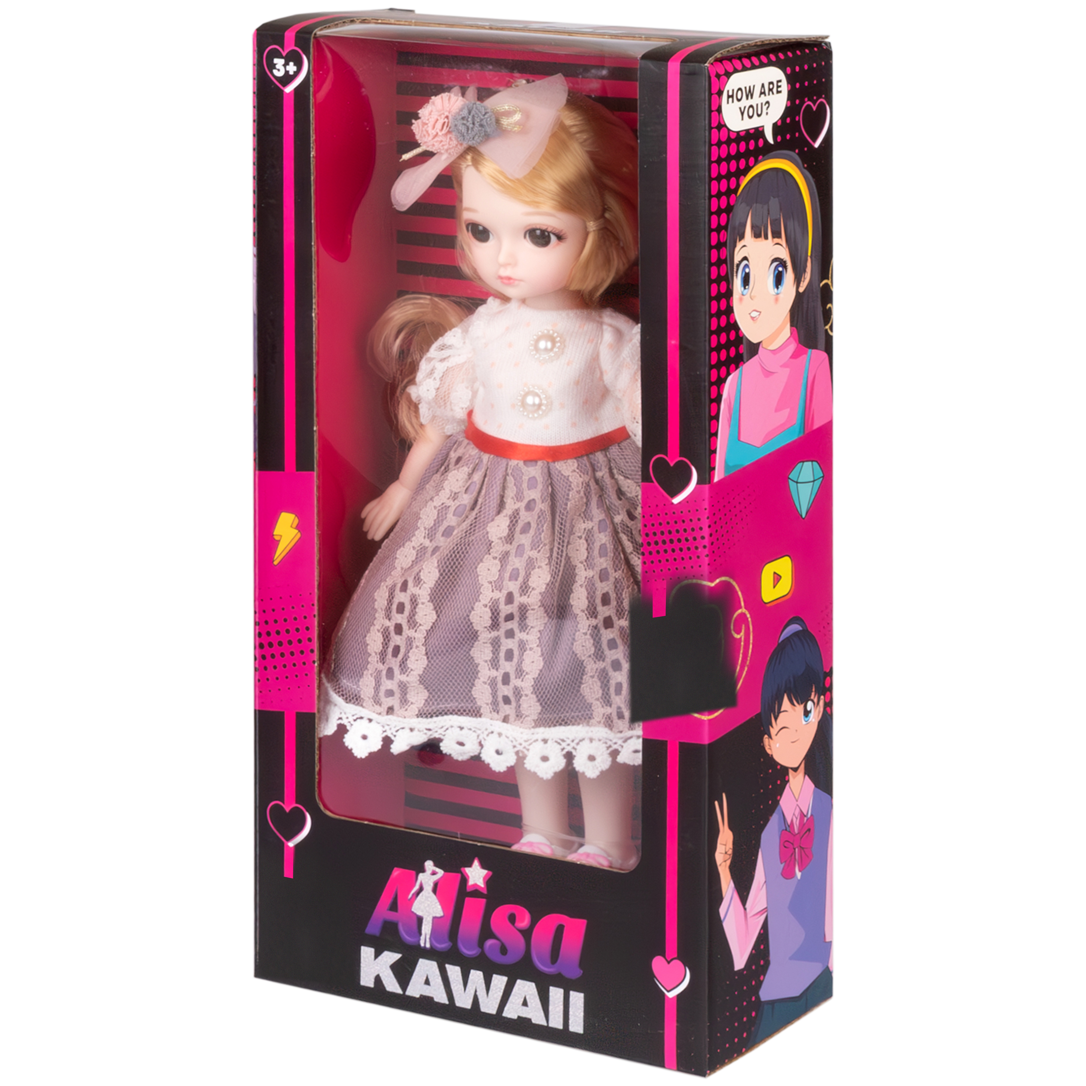 Кукла классическая 1TOY Kawaii Т24344 - фото 15