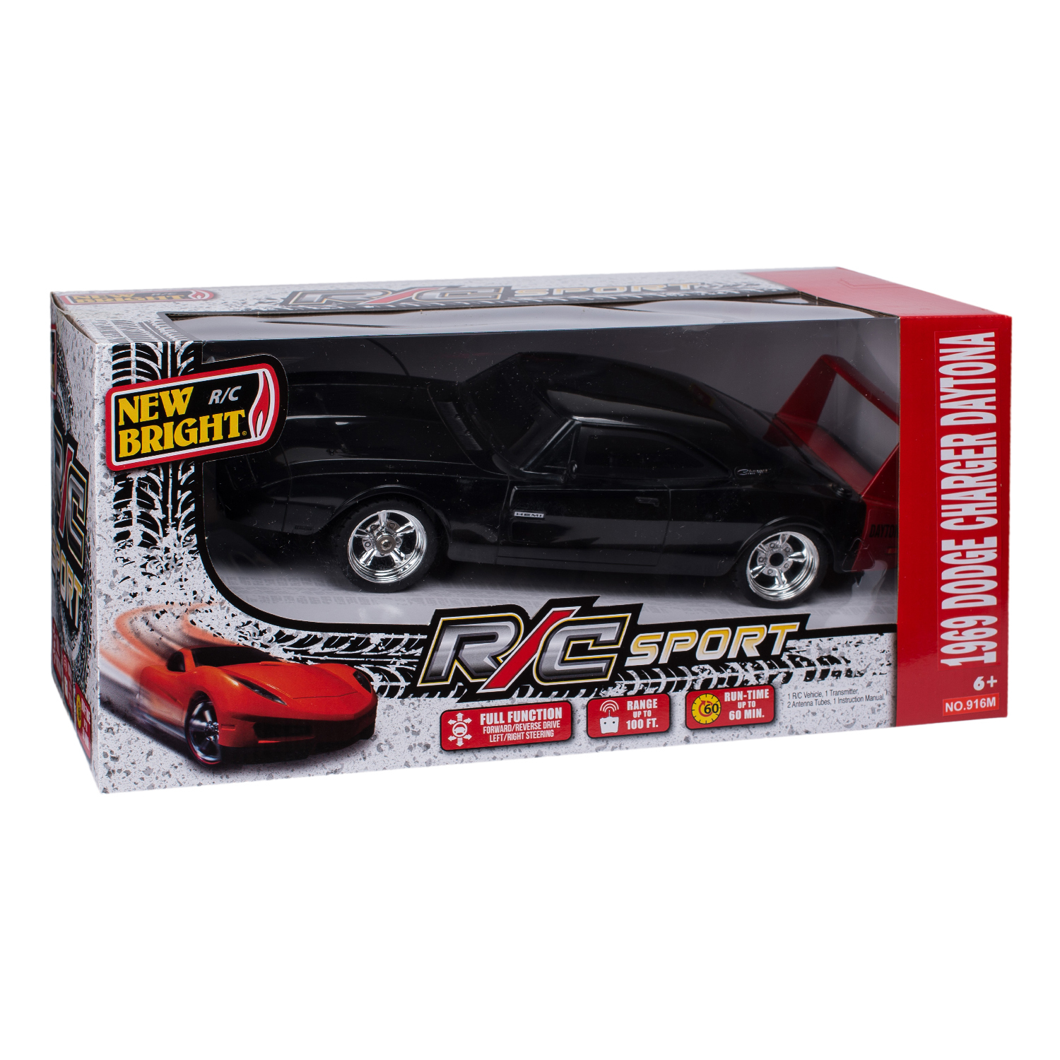 Машина New Bright РУ 1:16 Charger Daytona купить по цене 499 ₽ в  интернет-магазине Детский мир