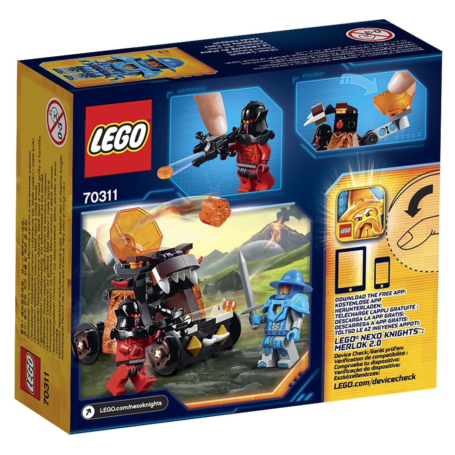 Lego nexo knights castillo on sale