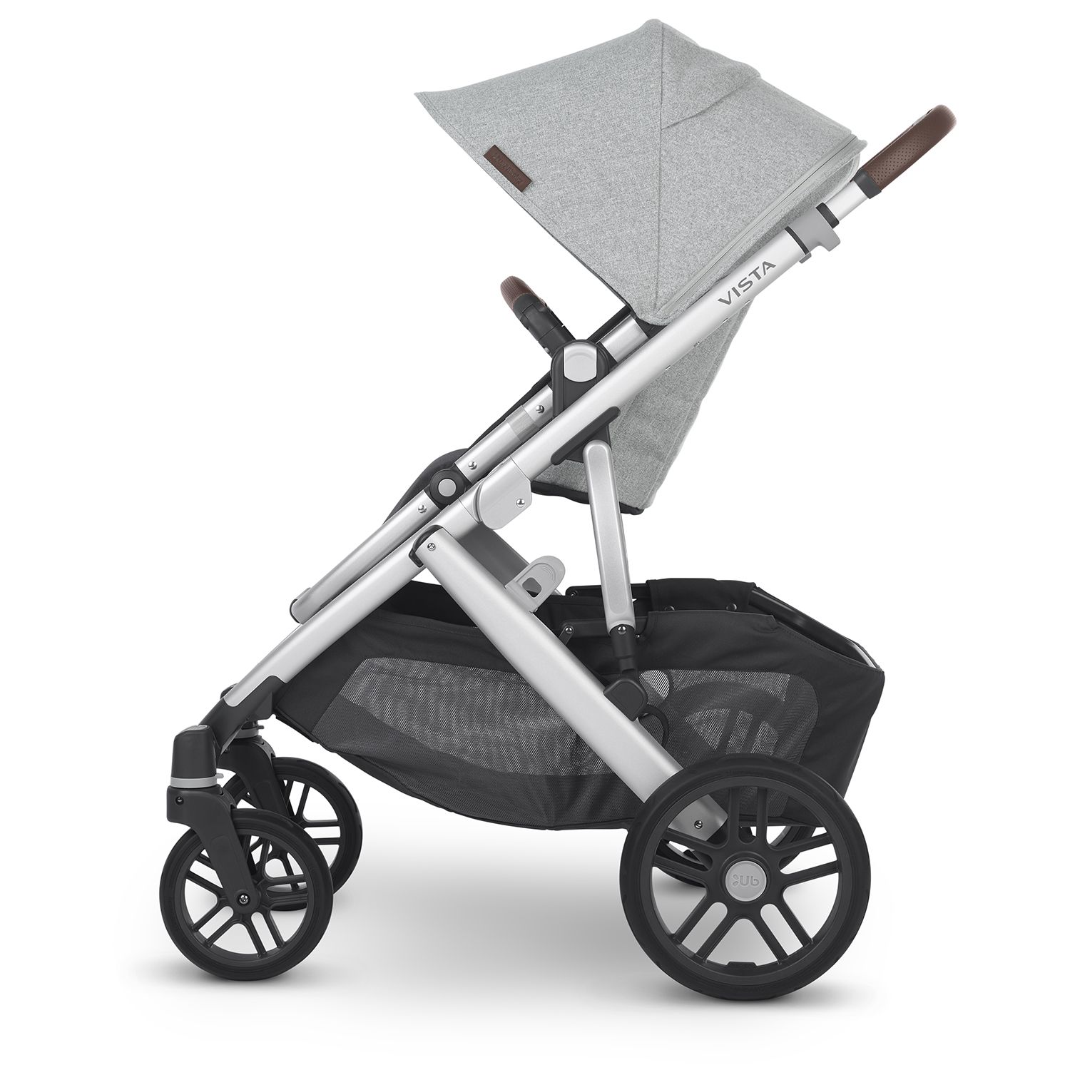 Коляска 2в1 UPPAbaby Vista V2 Stella Серебристый меланж - фото 14