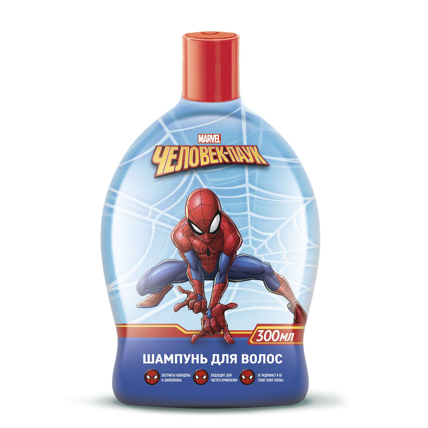 Набор подарочный Человек-Паук (Spider-man) шампунь 300мл+гель для душа 300мл 34931 - фото 4