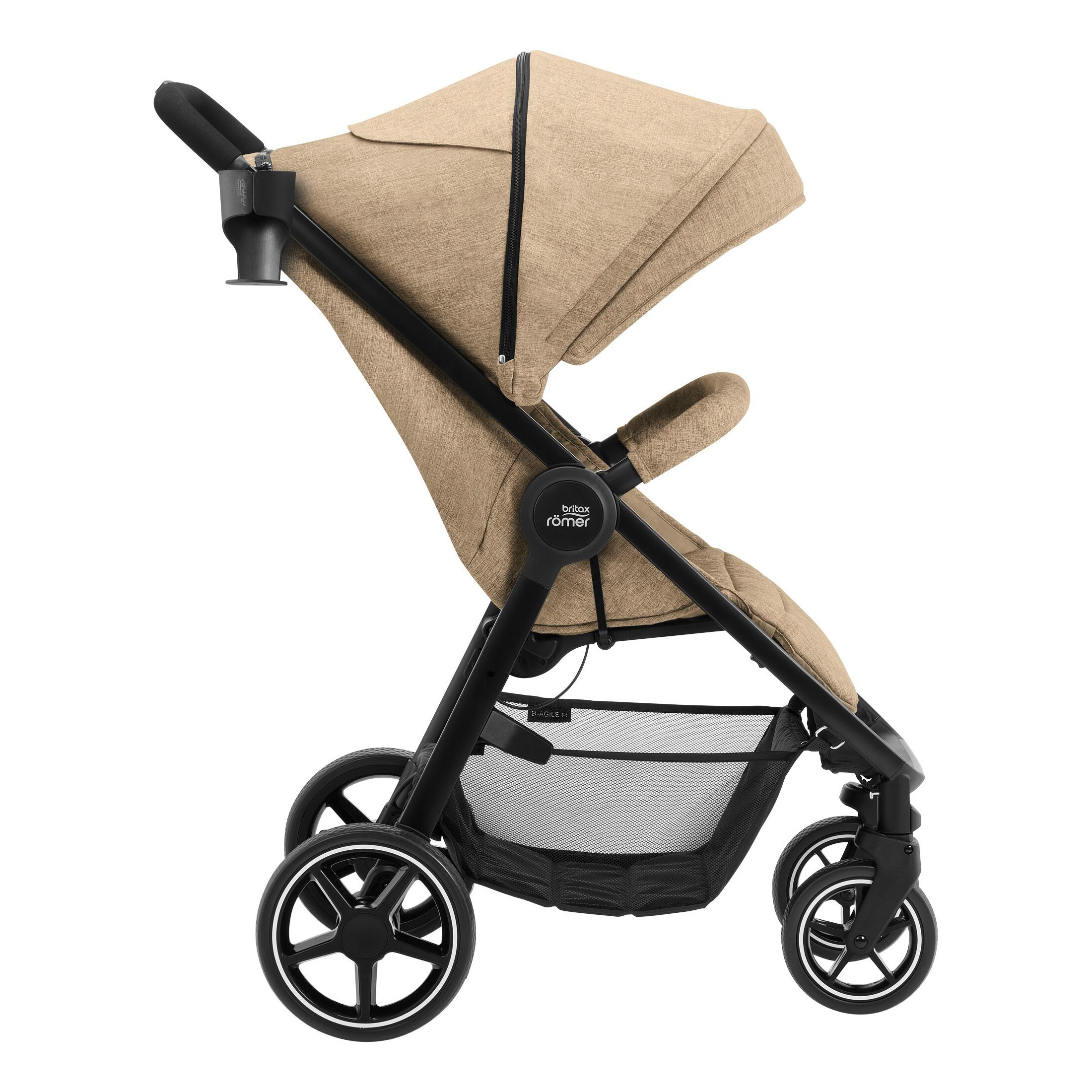 Коляска Britax Roemer B-Agile M Linen Beige - фото 5