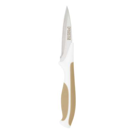 Нож кухонный DeNASTIA для чистки овощей 17.3 см бежевый