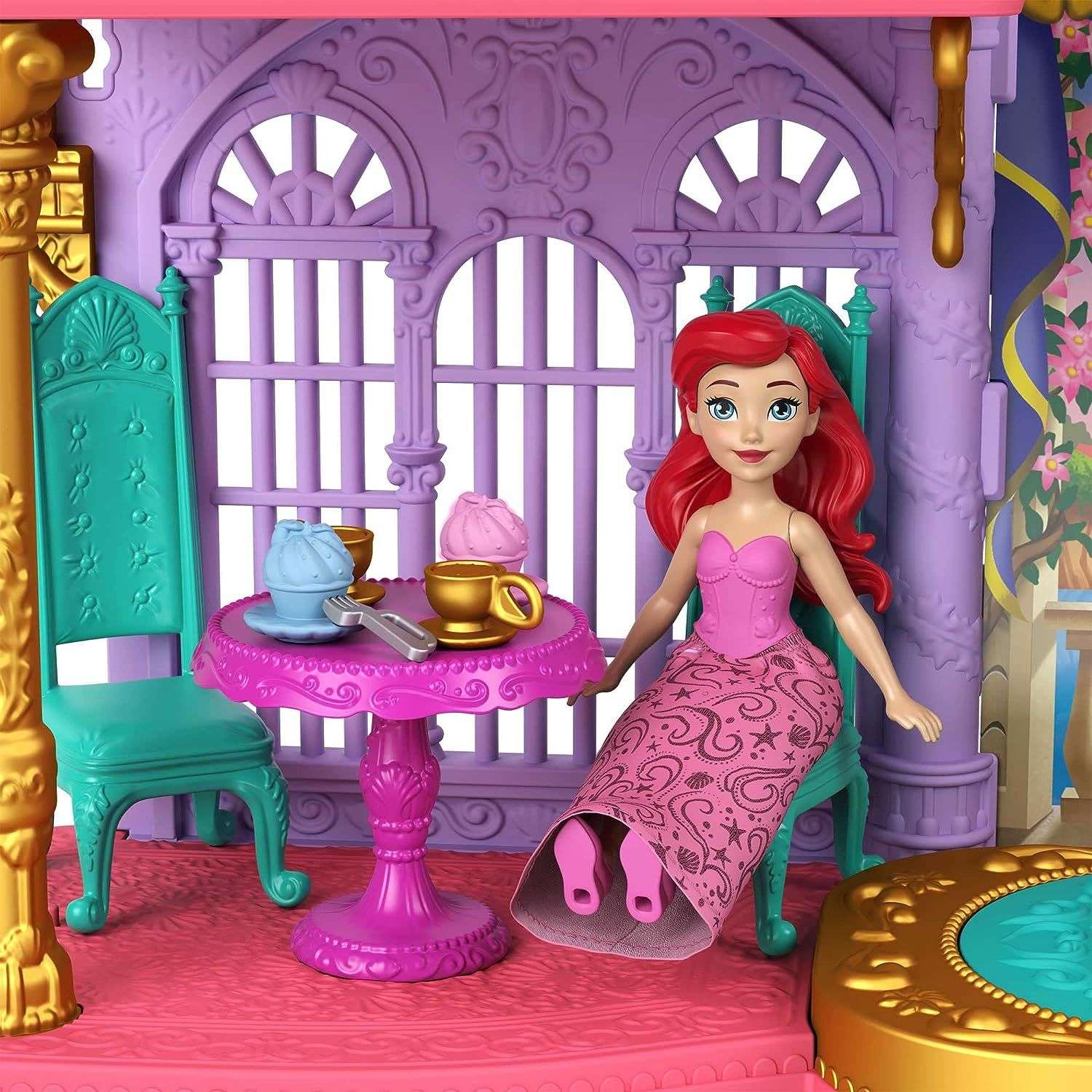 Набор Disney Princess Замок Ариэль HLW95 - фото 3