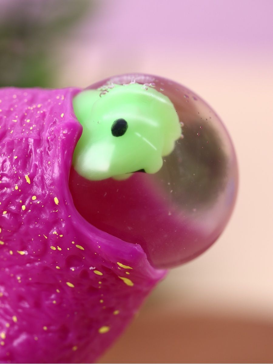 Мялка-антистресс iLikeGift Dinosaur egg purple - фото 3