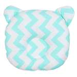 Подушка AmaroBaby анатомическая First Pillow Зигзаг мята