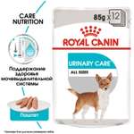 Корм для собак ROYAL CANIN Urinary Care с мочекаменной болезнью паштет пауч 85г