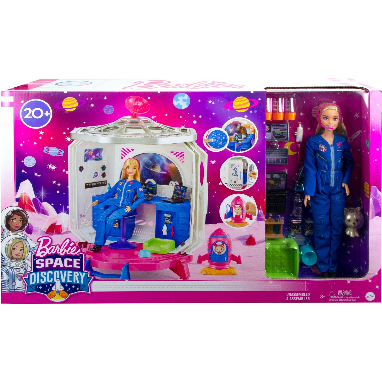 Набор игровой Barbie Космическая станция GXF27 GXF27 - фото 2