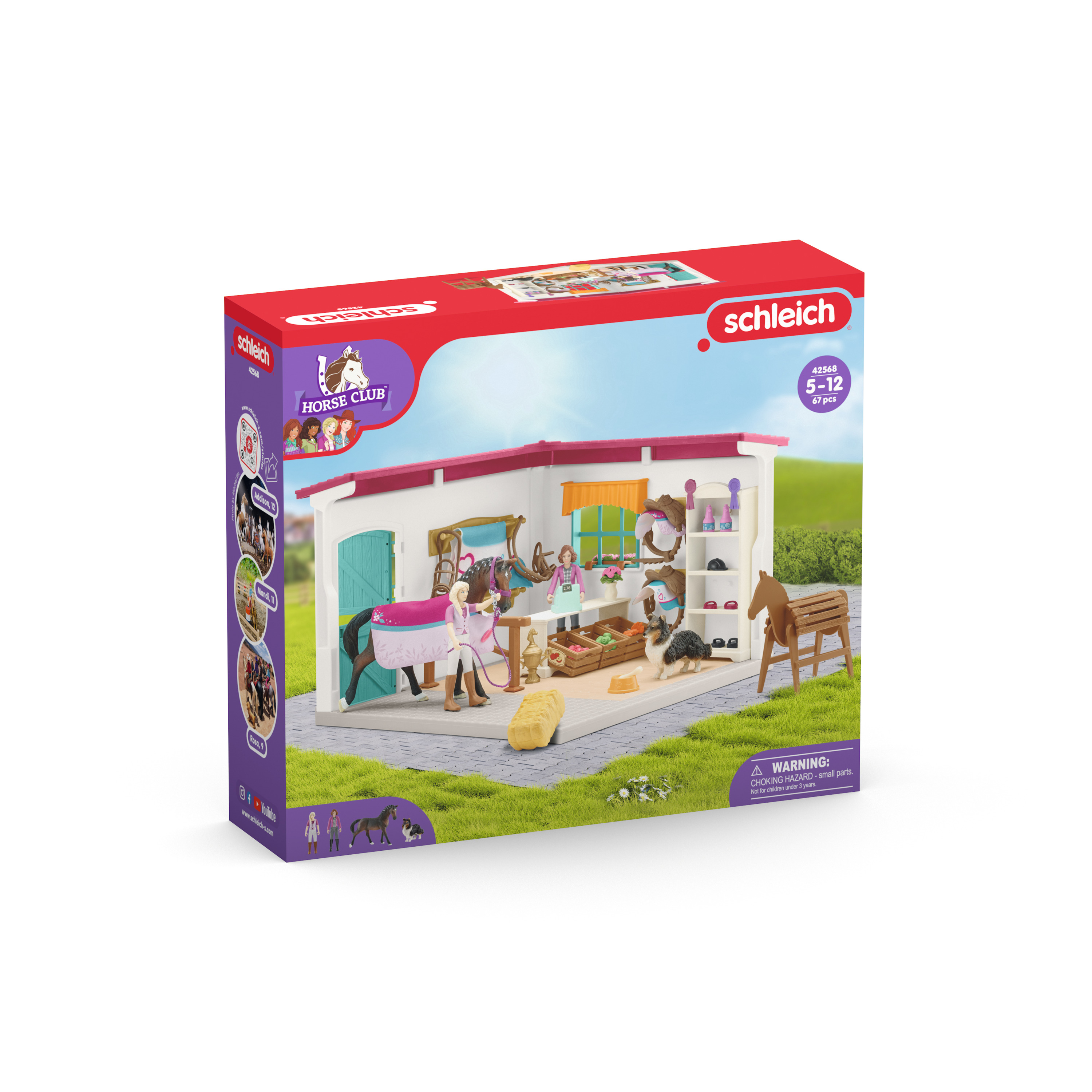 Игровой набор SCHLEICH для ухода за лошадьми во время турнира - фото 14