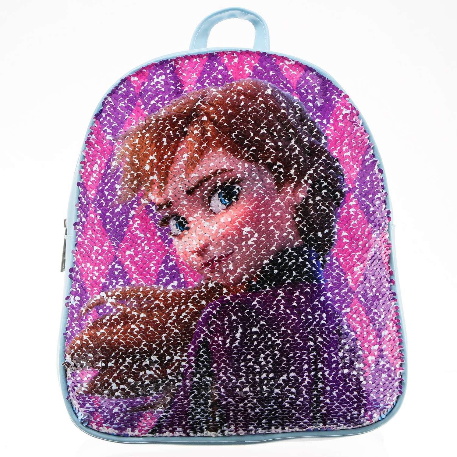 Рюкзак Disney детский с двусторонними пайетками «Эльза и Анна» Холодное сердце - фото 4