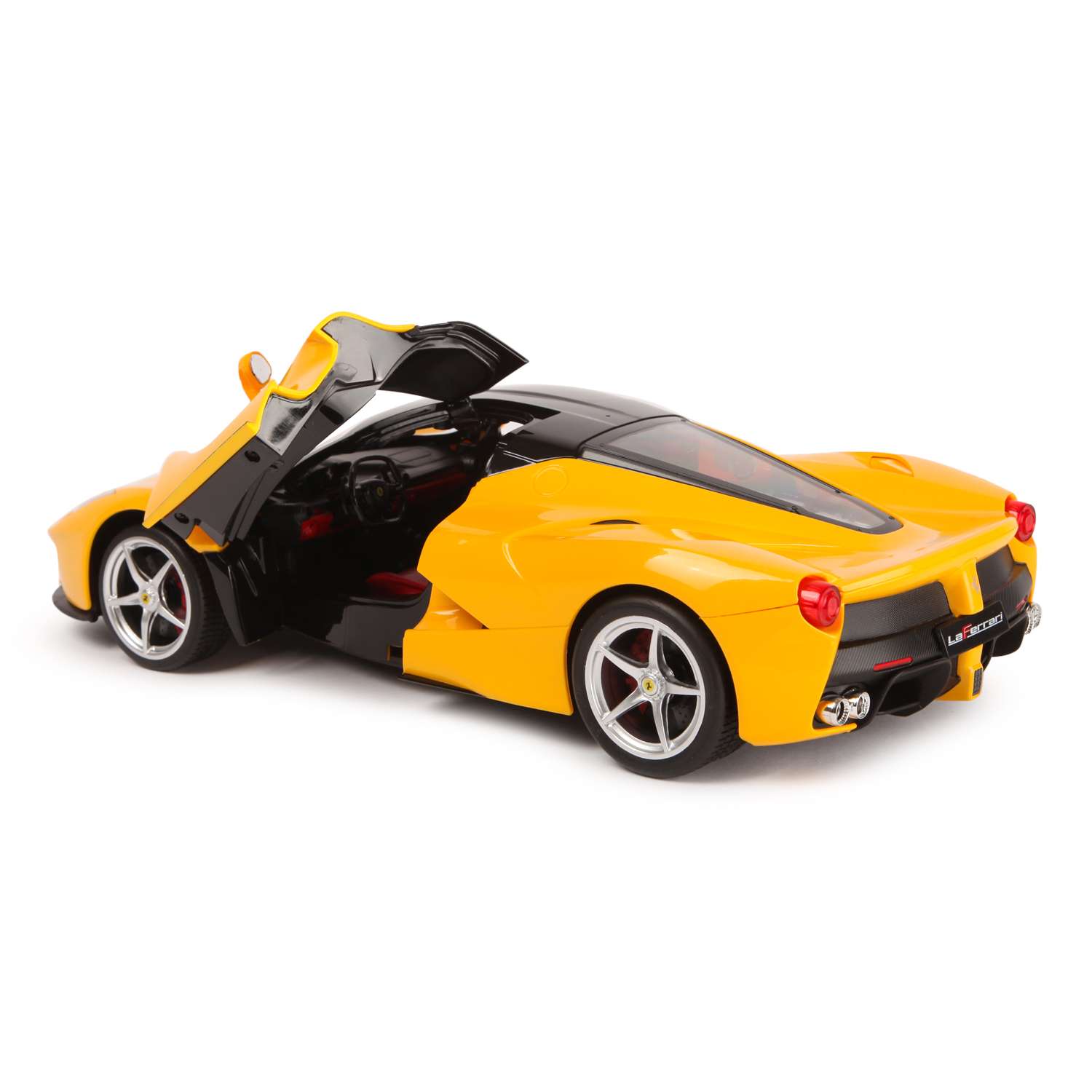 Машина Rastar РУ 1:14 Ferrari USB Желтая 50160 - фото 5