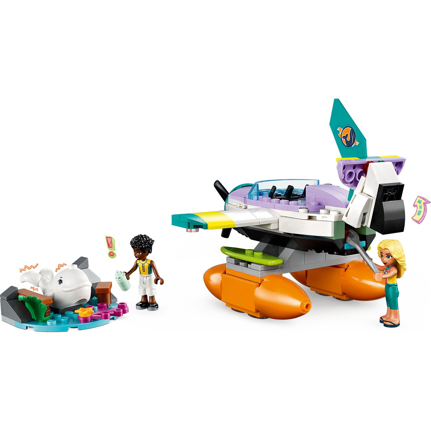 Lego friends jet sale