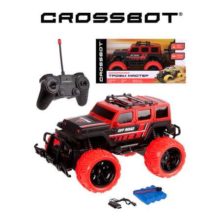 Машинка на пульте управления CROSSBOT Джип Трофи Герой