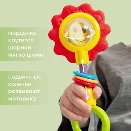 Погремушка Happy Baby Flower Twist 330370