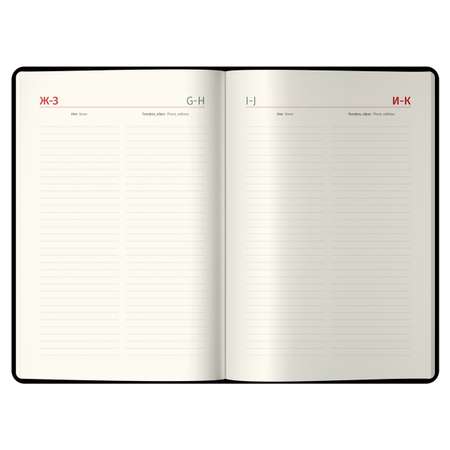 Ежедневник датированный 2024г BERLINGO Silver Pristine черный