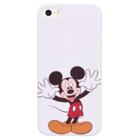 Крышка задняя для iPhone 5 Disney Микки Белый