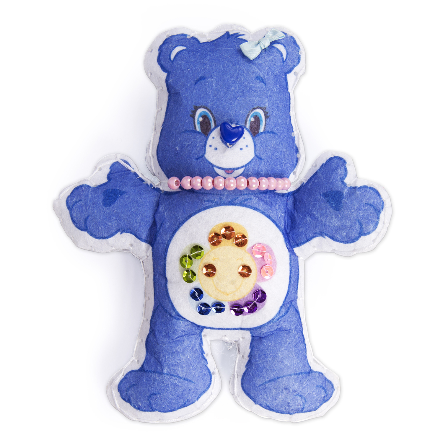 Шьем игрушку из фетра Care Bears Мишка ГАРМОНИЯ TM Care Be - фото 3