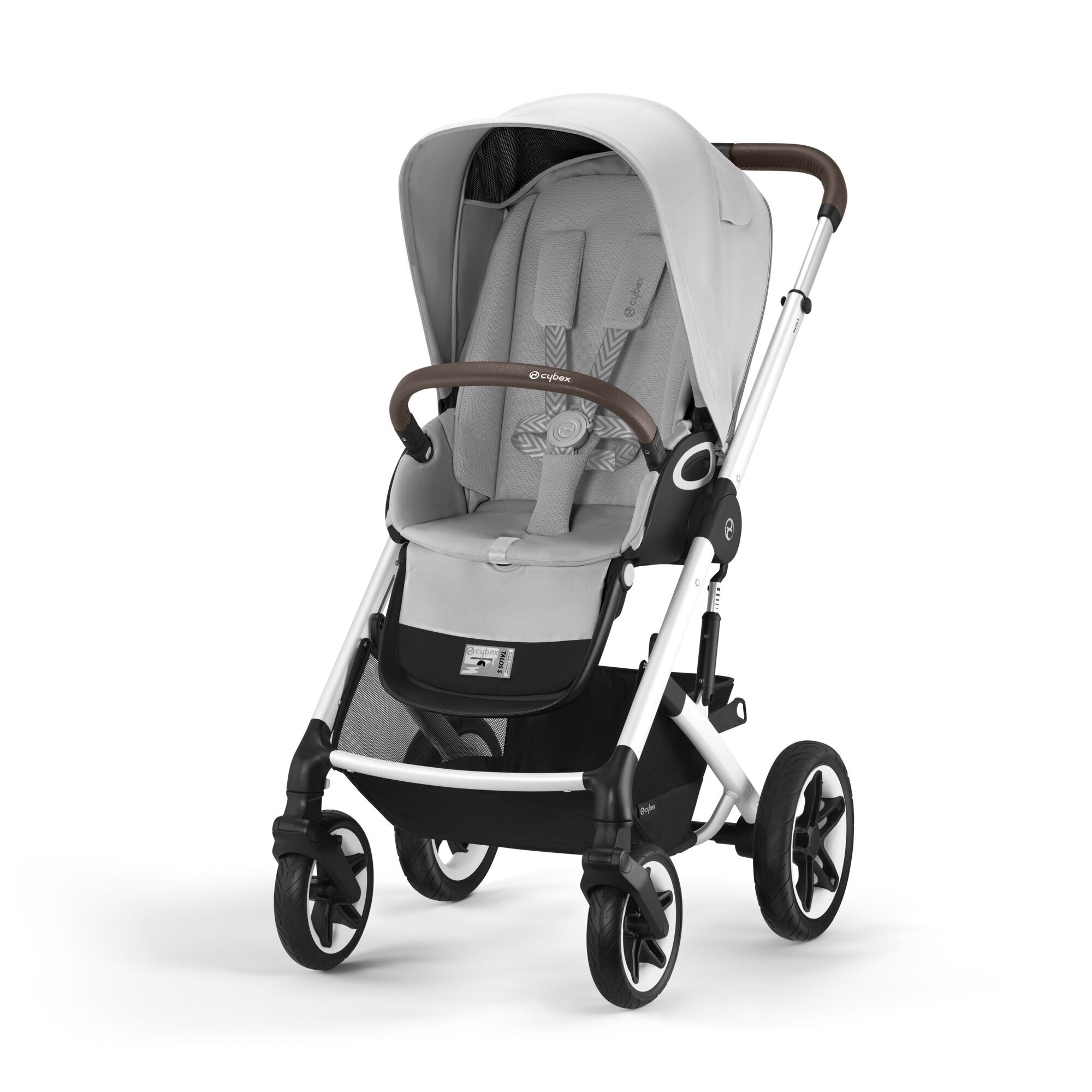 Коляска прогулочная Cybex Talos S Lux Lava Grey - фото 2