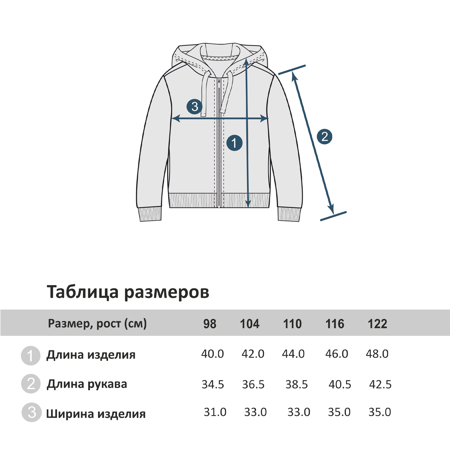 Толстовка Winkiki WKG21111/Бирюзовый - фото 6